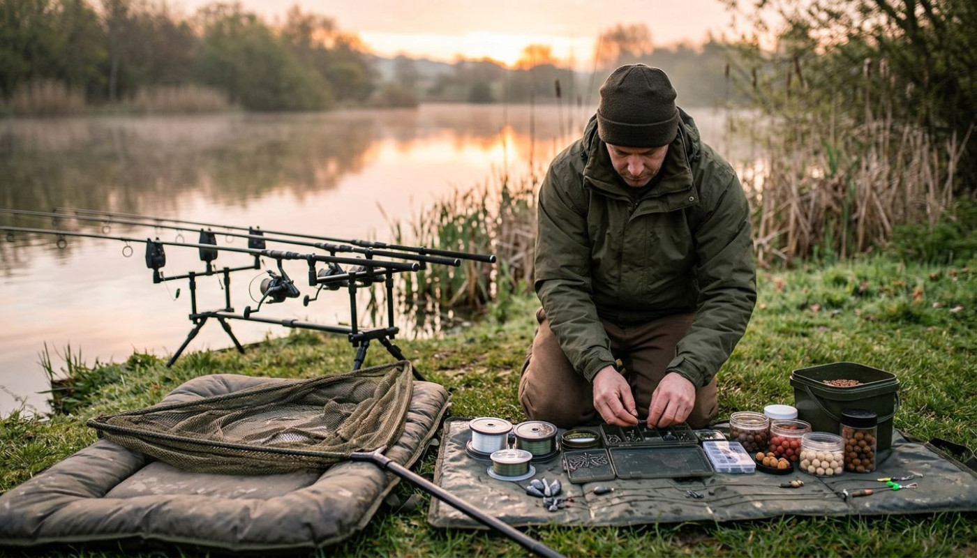 Guida completa agli accessori essenziali per la pesca delle carpe