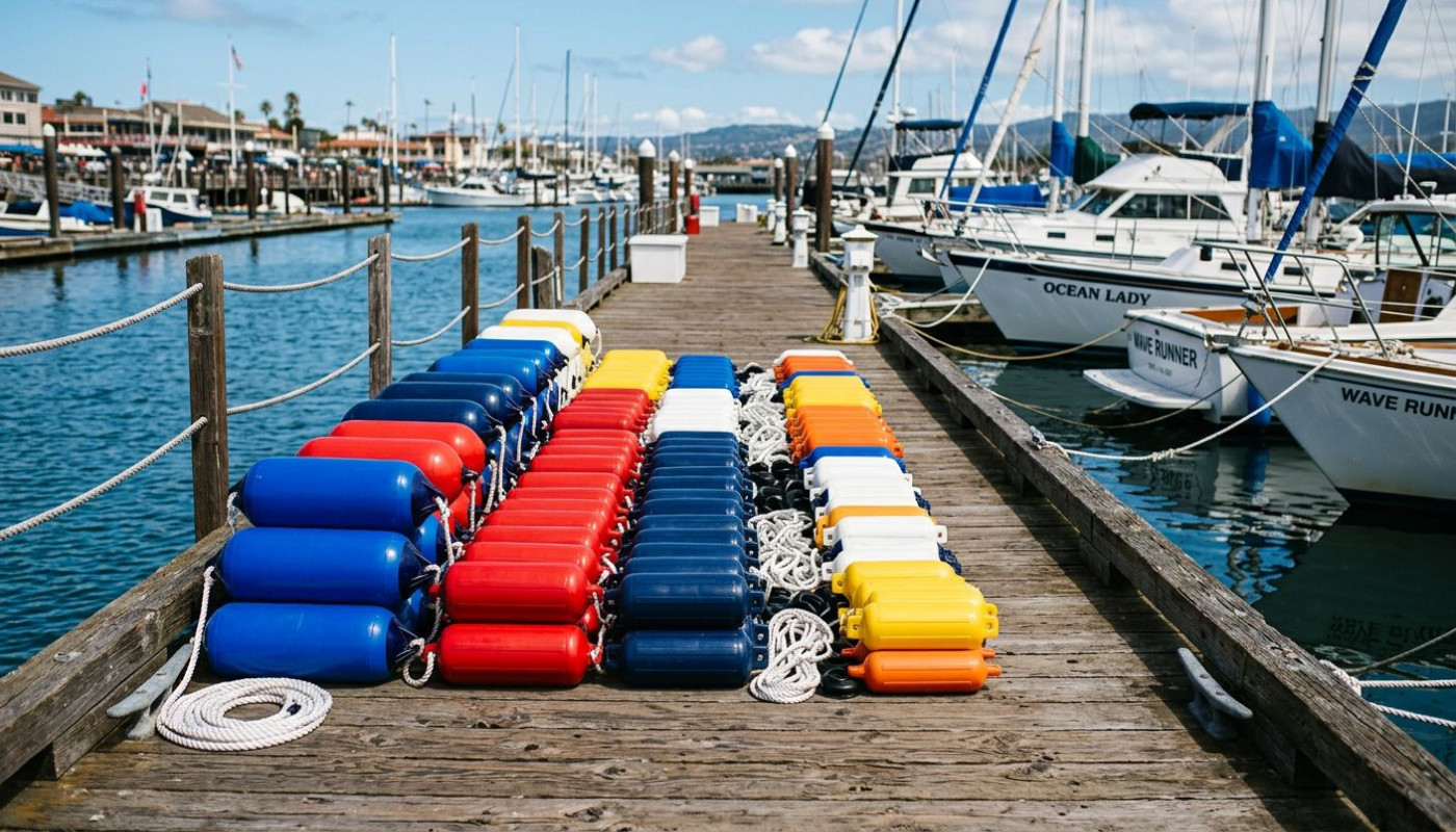 Guida completa ai diversi tipi di parabordi nautici e loro uso