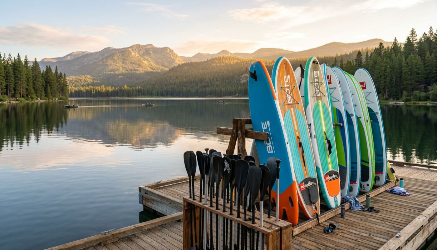 Guida completa alle caratteristiche delle pagaie per stand up paddle