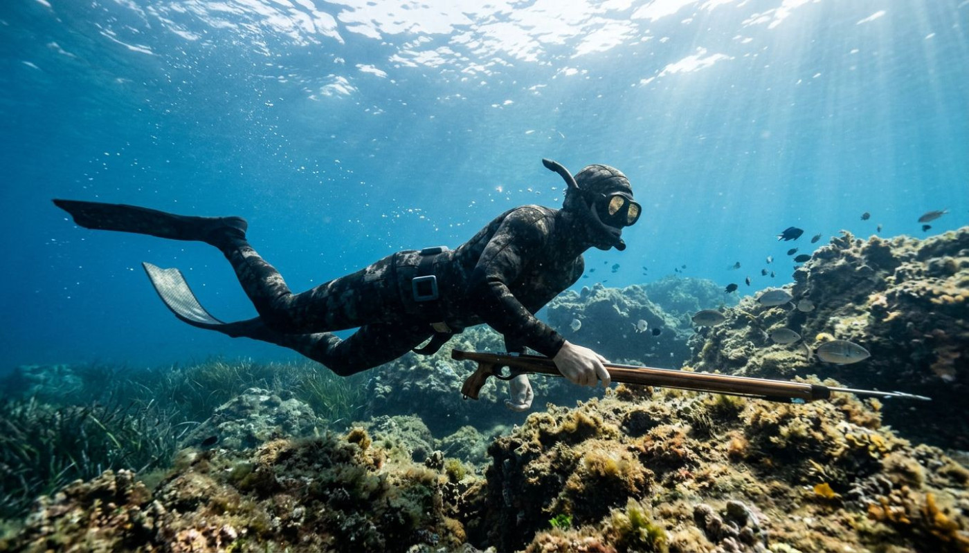 Pesca subacquea: quando la pazienza incontra il respiro