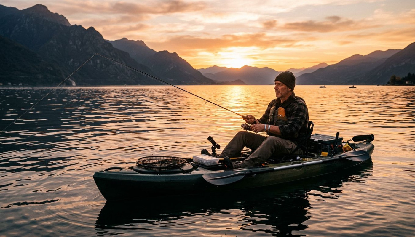 Racconti di pesca al tramonto: emozioni e tecniche dal kayak